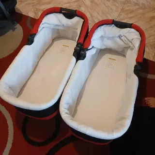 Carrito de bebé gemelar