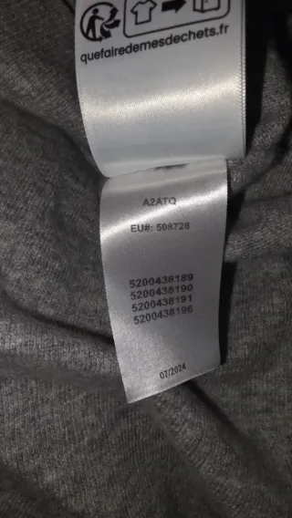 Jersey Timberland Gris Talla M