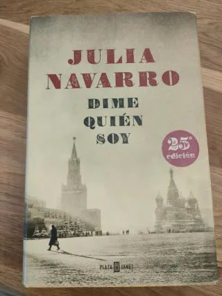 Libro Julia Navarro Dime quién soy