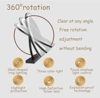 Espejo Tocador LED Redondo