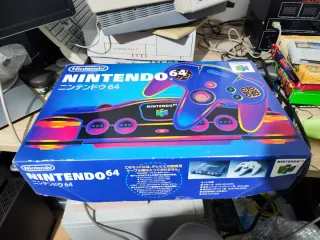 Nintendo 64 Nera Giapponese + Controller Rosso