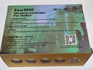 Controller Wireless EasySMX ESM-4108 (VG-C063) per Nintendo Switch / PC