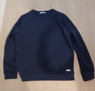 Jersey Polo Club XXL Azul Marino Cuello Redondo