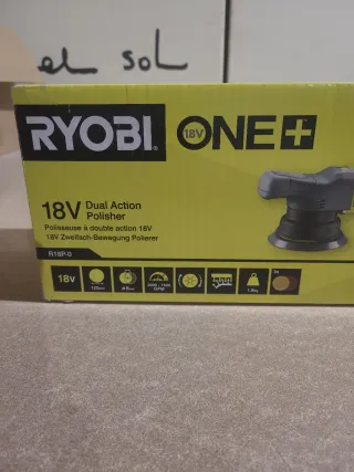 Pulidora Ryobi ONE+ 18V Dual Action