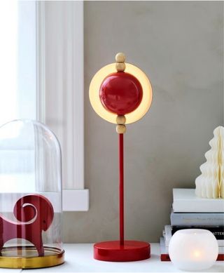 Lampada da tavolo Ikea Stråla rossa