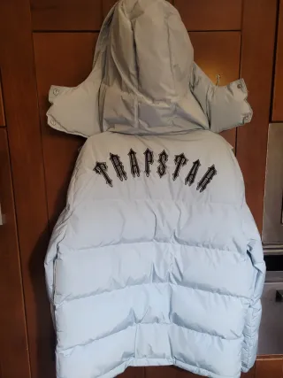 Anorak Trapstar Azul Celeste Talla M