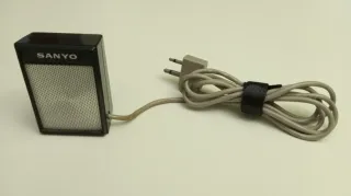 Micrófono Sanyo Vintage