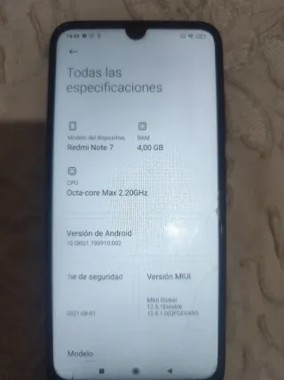 Xiaomi Redmi Note 7 Nero