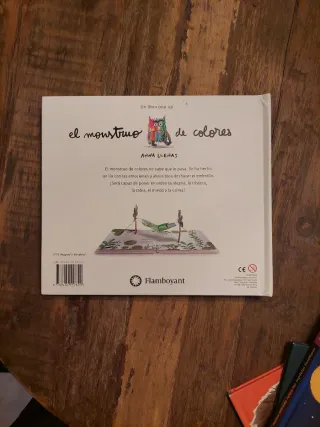 El Monstruo de Colores, un libro pop-up
