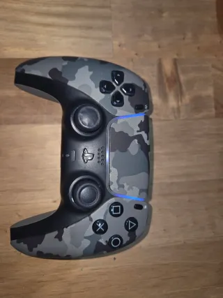 Mando PS5 Camuflaje Negro/Gris