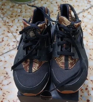 Zapatillas Nike Huarache Negro Multicolor