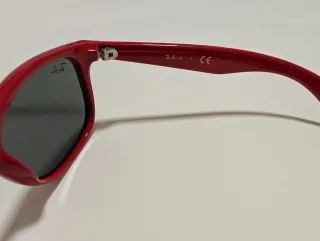 Gafas Ray-Ban Niñ@ Rojas y Negras