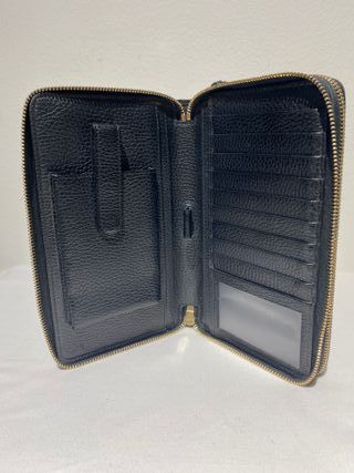 Cartera de viaje de piel de Gucci con asa