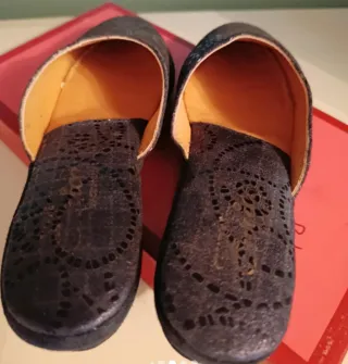 Ciabatte donna in pelle