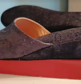 Ciabatte donna in pelle