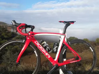 Bicicleta Pinarello F8 Carretera Roja