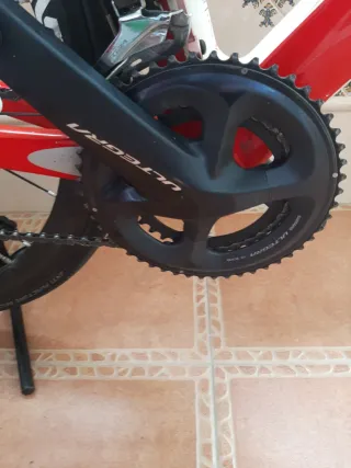 Bicicleta Pinarello F8 Carretera Roja