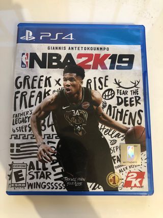 NBA 2K19 PS4 Giannis Antetokounmpo