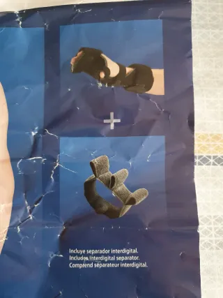 Ferula Orliman de mano palmar-pulgar