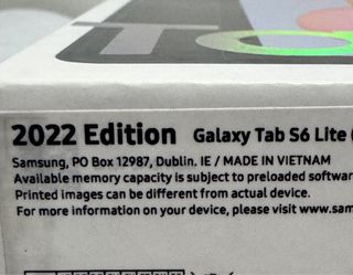 Samsung Galaxy Tab S6 Lite 64GB