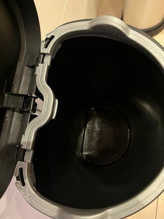 Cubo Basura Curver 40L Pedal Acero Inox