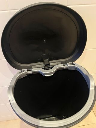 Cubo Basura Curver 40L Pedal Acero Inox