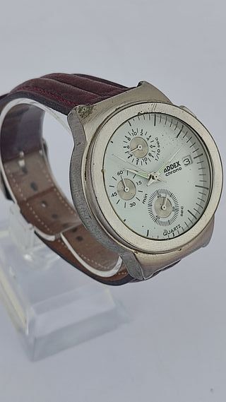 Reloj Addex correa cuero marrón