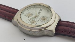 Reloj Addex correa cuero marrón
