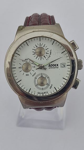 Reloj Addex correa cuero marrón