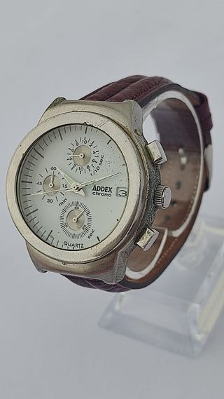 Reloj Addex correa cuero marrón
