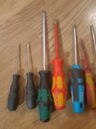 Juego de destornilladores