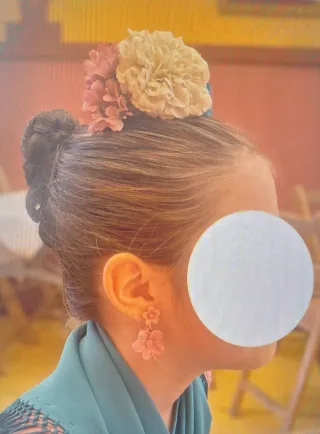 Traje Flamenca Niña 4-6 Años.