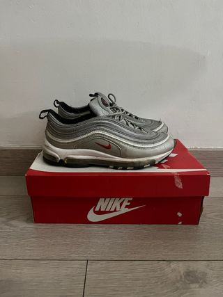 Nike Air Max 97 Plata y Rojo