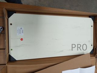 VASAGLE LCR101W03 Perchero de Pared, Perchero Colgante con 10 Ganchos.