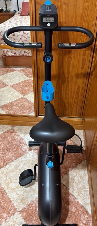 Bicicleta Estática DOMYOS 120 Negra