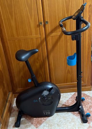 Bicicleta Estática DOMYOS 120 Negra