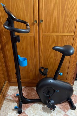 Bicicleta Estática DOMYOS 120 Negra