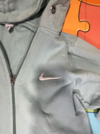 Felpa Nike Blu con Cerniera