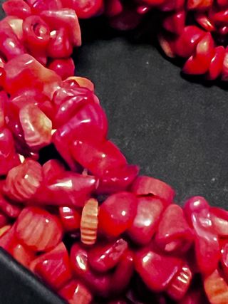 Bracciale Pasta di Corallo Rosso Etnico