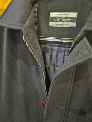 Abrigo Old Taylor Negro