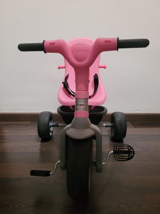 TRICICLO, BICICLETA BABY PLUS MUSIC PINK DE FEBER