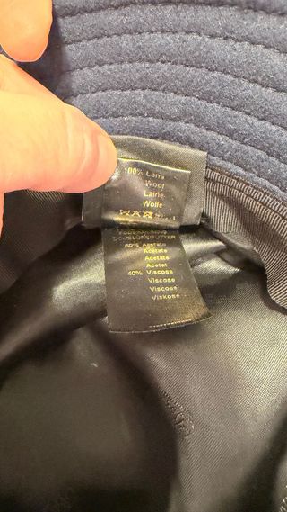 Cappello Borsalino Lana Donna Blu