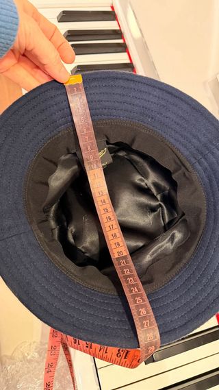 Cappello Borsalino Lana Donna Blu