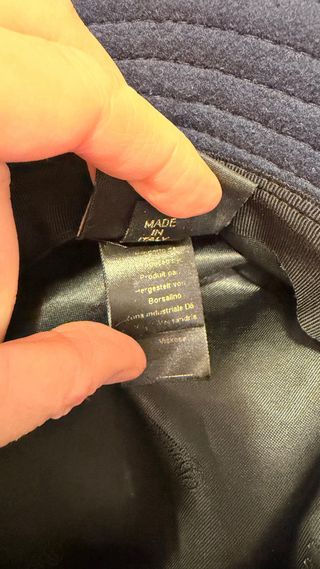 Cappello Borsalino Lana Donna Blu