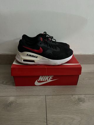 Zapatillas Nike Air Max Negras y Rojas