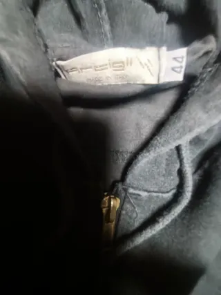 Giubbotto Artigli nero doppio petto