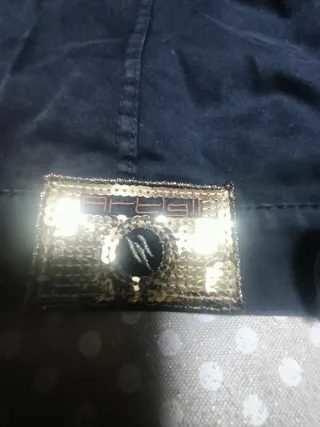 Giubbotto Artigli nero doppio petto