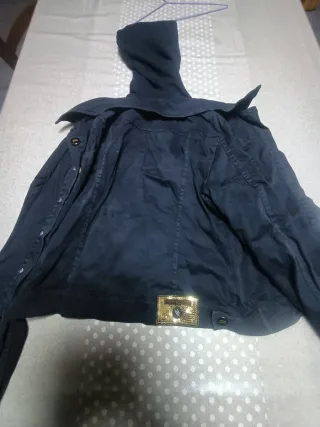 Giubbotto Artigli nero doppio petto