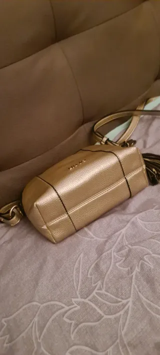 Borsa Liu Jo oro con nappina