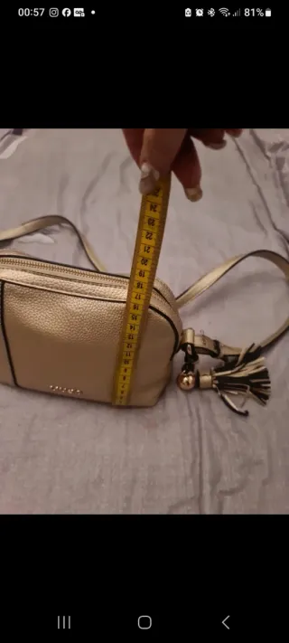 Borsa Liu Jo oro con nappina